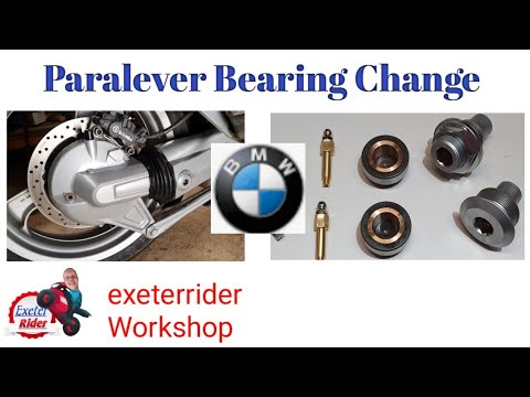 BMW Motorbike \"R\" Series Paralever Bearing Change