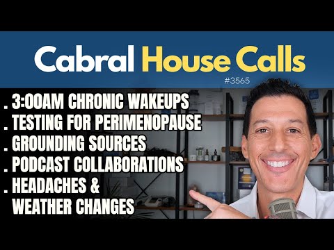 3:00am Wakeup, Testing for Perimenopause, Headaches & Weather, Grounding, Podcast Collaborations