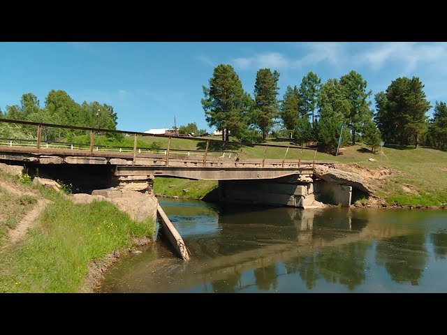 Мост в Савватеевке может рухнуть