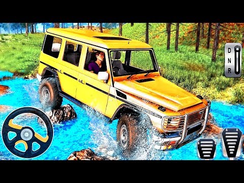 Offroad Jeep Mountain Car 6x6 Truck Drive Simulator Android GamePlay