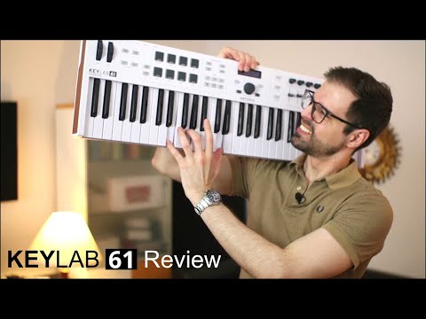 Arturia KeyLab Essential 61 MIDI Controller 2017 - Present White image 5