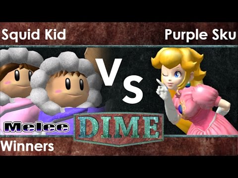 DIME 20 - .cde | Squid Kid (ICs) vs Purple Sku (Peach) Winners - Melee