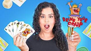 THE ULTIMATE DRINKING GAME | POKER INSPIRED 😜 DRINK YOUR SOUP