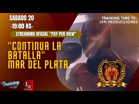 "Continúa la Batalla" Mar Del Plata - STREAMING OFICIAL