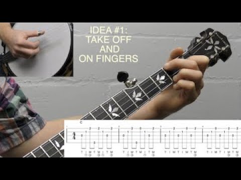 Create Easy Licks With Chords You Know | Beginner Bluegrass Banjo Lesson With Tab