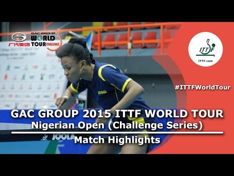 2015 ITTF NIGERIAN OPEN: Quarter Final Highlights