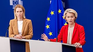 "Die alte Welt ist vorbei": EU-Spitzen warnen vor Chaos und Druck mit Blick auf Iran