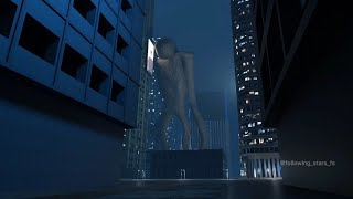 The Breaking News appears at midnight (Trevor Henderson)