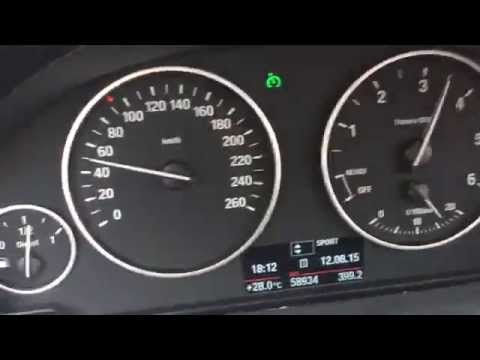 Acceleration bmw 318d 0 - 100 km/h