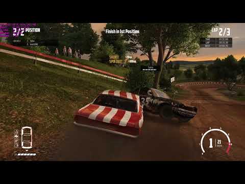 Wreckfest Walkthrough Part 8 - "Regional Juniors: Mean Machine"