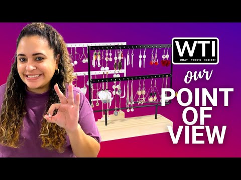 Lemonadeus Earrings Organizer Display - WTI product video review
