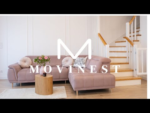 Nowoczesny dom szeregowy z fotowoltaiką – Dachowa