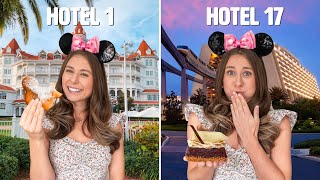 We Ate at EVERY Disney World Hotel in One Day