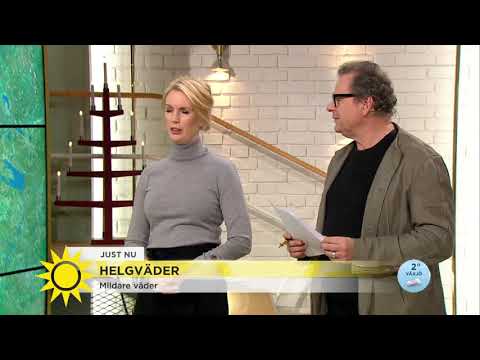 Så blir vädret i adventshelgen - Nyhetsmorgon (TV4)