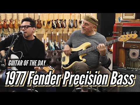 1977 Fender Precision Bass Blonde | Guitar of the Day