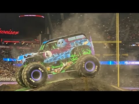 Monster Jam SuperStar Challenge Anaheim CA, Highlights 11/15/2023 #foryou #monsterjam