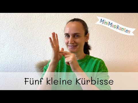 Fünf kleine Kürbisse  • Fingerspiel || MiniMusikanten