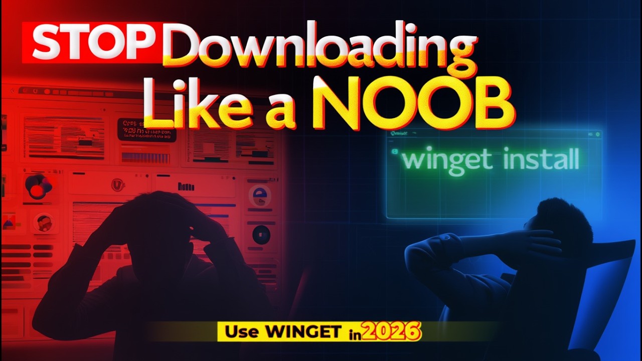 Stop Using Browsers! Install Any Software with Winget (Windows 2026)