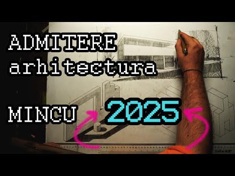 Rezolvari explicate pas cu pas - Admitere Arhitectura Mincu 2025