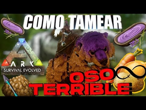 Ark Mobile - Cómo TAMEAR un OSO TERRIBLE!! 😱 HABILIDADES Y SECRETOS #ark #arkmobile