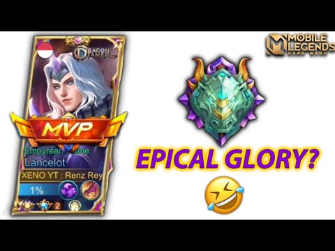 TOP GLOBAL LANCELOT AT EPIC RANK!! 🤣 LANCELOT EX SUPREME INDONESIA GAMEPLAY | MOBILE LEGENDS