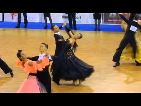 GS Cambrils 2013 Round 1 - Evgeny Mushtukov & Anastasia Koler - english waltz