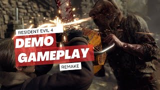 Resident Evil 4 Chainsaw Demo Gameplay - Full Playthrough