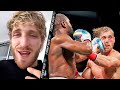 LOGAN PAUL MORNING AFTER FLOYD MAYWEATHER FIGHT; TELLS HATERS TO STFU & RESPONDS TO BOGUS KO CLAIMS