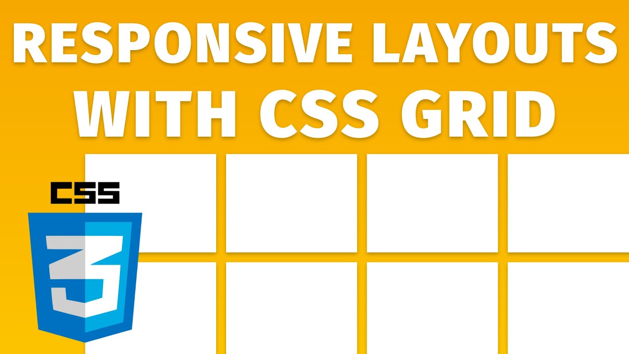 Build Responsive CSS Layouts with CSS GRID ~ Beginner Tutorial