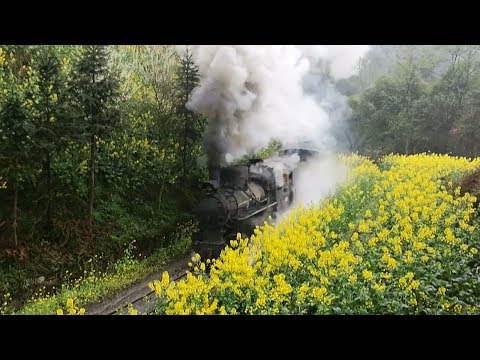Sichuan steam locomotive offers a ride back in time