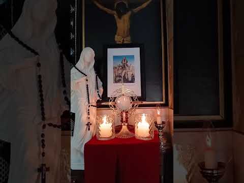 Adoracion Al Santisimo Sagramento del Altar con el Padre Fabian Esteban Oliva. 04/08/26