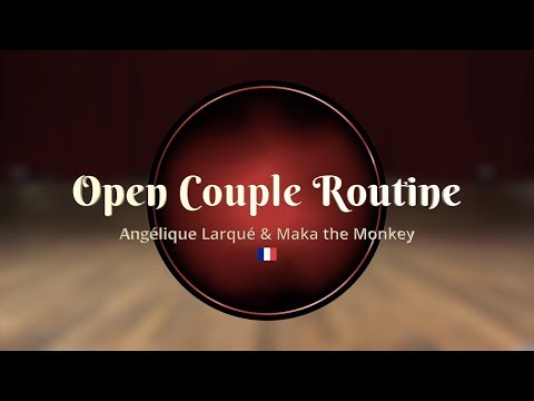 Savoy Cup 2019 - Open Couple Routine - Angelique Larque & Maka the Monkey