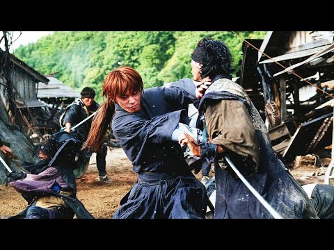 Shingetsu Village Fight Scene| HD | Rurouni Kenshin Kyoto Inferno