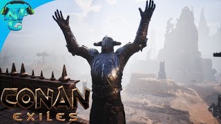 Conan Exiles Final Stream - Waging War on the Enemy Base with EVERY GOD AVATAR! Conan Raiding!