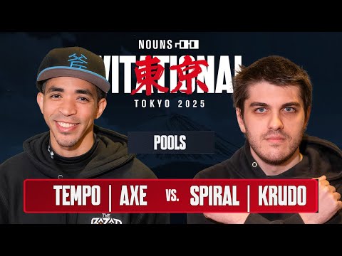 Tempo | Axe (Pikachu) vs Spiral | Krudo (Sheik) Nounsvitational Tokyo 2025 Pools