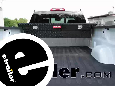 etrailer | Installation Guide for the DeeZee Red Label Truck Bed Tool Box on a 2015 GMC Sierra 3500