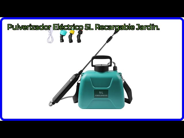 Vídeo relacionado con Phoenix - Pulverizador Eléctrico Easy Sprayer 2L | Pulverizador Agua con Batería Recargable y Autonomía de 3H | Pulverizador Plantes de ABS/HDPE | Ligero y Duradero