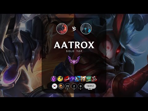 Aatrox Top vs Kalista - KR Master Patch 13.24