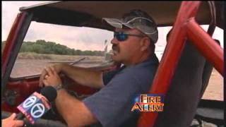 Bosque Fire Burns Near Belen