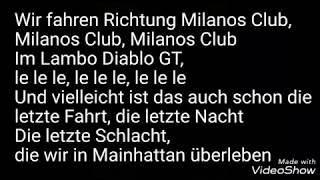 CAPO - Lambo Diablo GT feat. Nimo lyrics