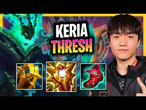 LEARN HOW TO PLAY THRESH SUPPORT LIKE A PRO! | T1 Keria Plays Thresh Support vs Rell!  Season 2025