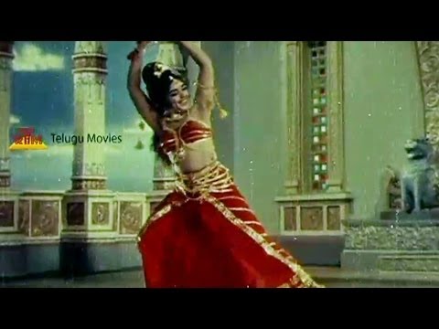 L.Vijaya Lakshmi Extraordinary Classical Dance In Bhakta Prahlada Telugu Movie