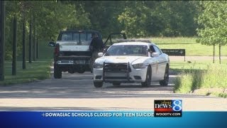 Dowagiac schools closed after teen dies