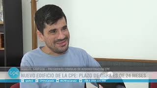 Se firmó el contrato para el nuevo edificio de la CPE