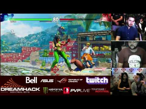 SideShow VS JoeyTones (DreamHack Montreal 2016 - SFV)