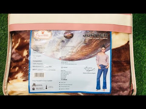3.5 kg Signature Jupiter Single Bed Mink Blanket