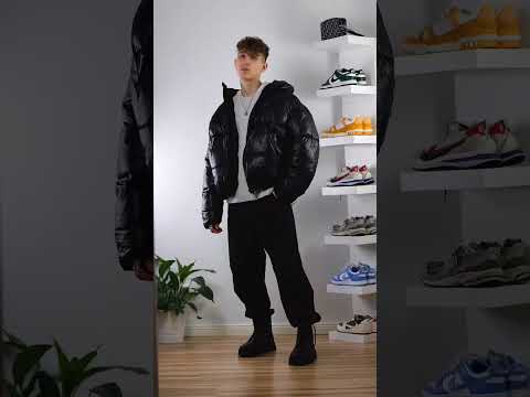 Puffer Jacket Outfit For Men // Men's lookbook
