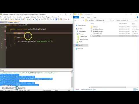 If Statements In Java The Equality Test