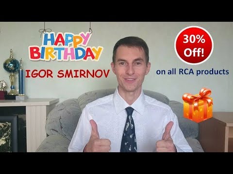 GM Igor Smirnov's 30th birthday