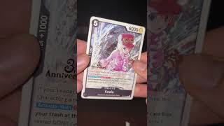 Open booster 3er anniversary One Piece Card Game #onepiece #tcg #cartas